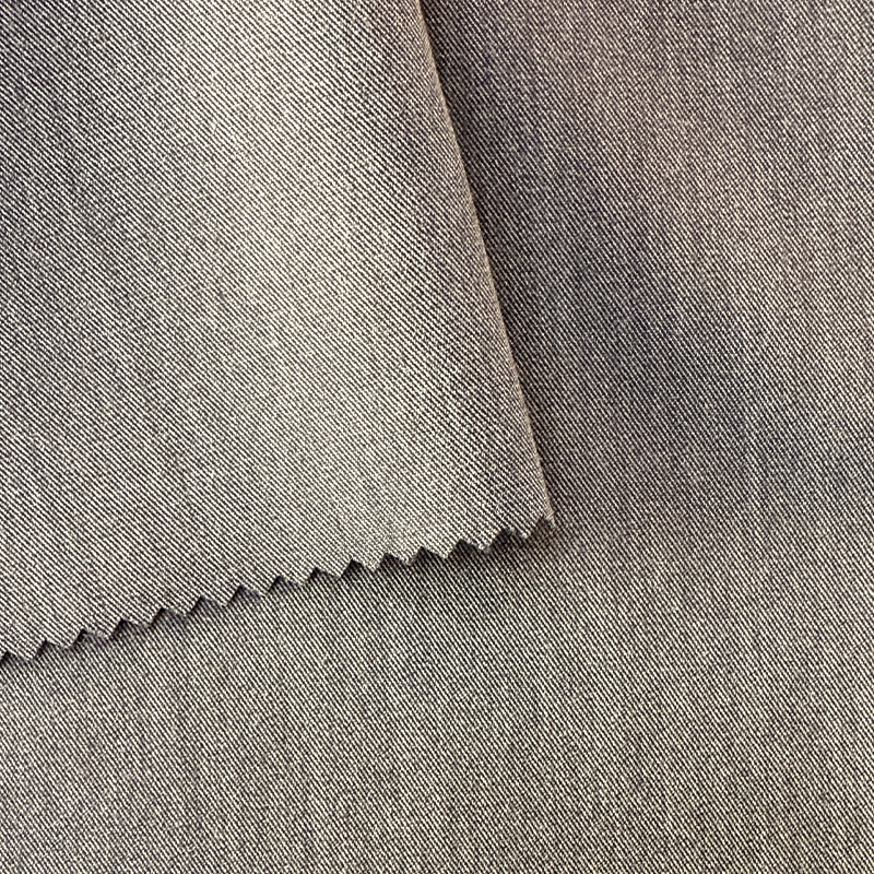 NO 6042 Two-tone TR Imitation Denim Twill Tela