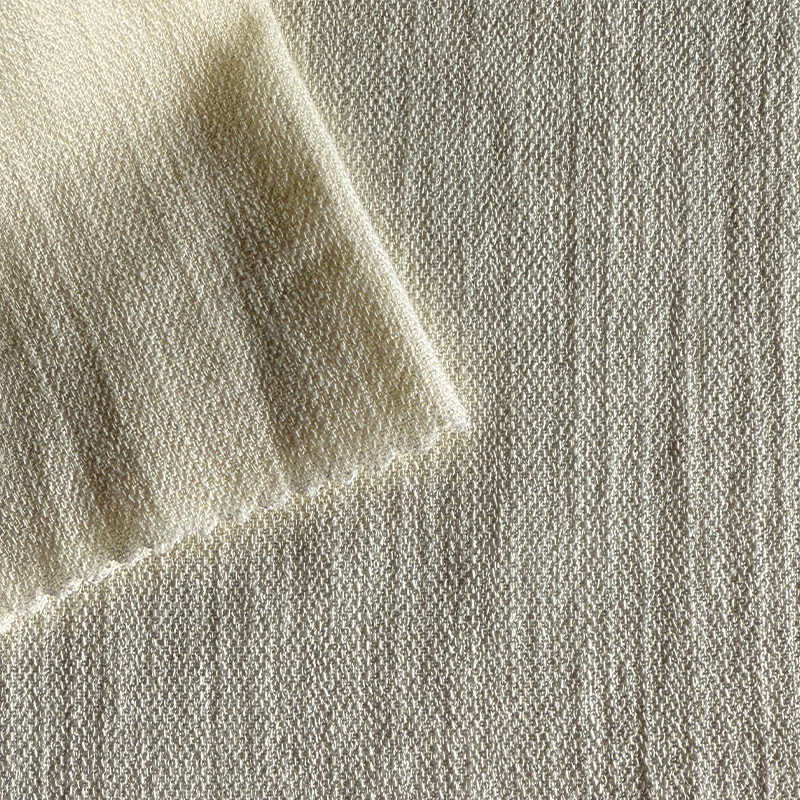 NO 6038 Linen-like Cat's Eye Pattern na Tela