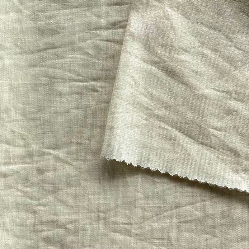 HINDI 6053 Makintab na Tencel Linen na Tela